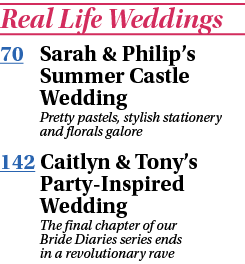 Real Life Weddings 70 Sarah & Philip s Summer Castle Wedding Pretty pastels, stylish stationery and florals galore 14   