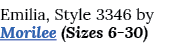 Emilia, Style 3346 by Morilee (Sizes 6-30)