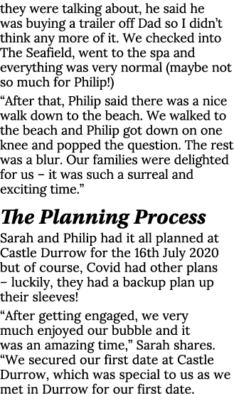 they were talking about, he said he was buying a trailer off Dad so I didn t think any more of it  We checked into Th   