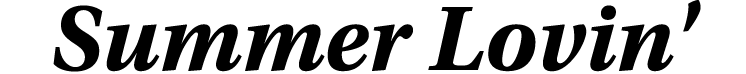 Summer Lovin'