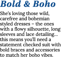 Bold & Boho She s loving those wild, carefree and bohemian styled dresses   the ones with a flowy silhouette, long sl   