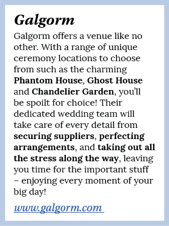Galgorm Galgorm offers a venue like no other  With a range of unique ceremony locations to choose from such as the ch   