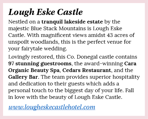 Lough Eske Castle Nestled on a tranquil lakeside estate by the majestic Blue Stack Mountains is Lough Eske Castle  Wi   