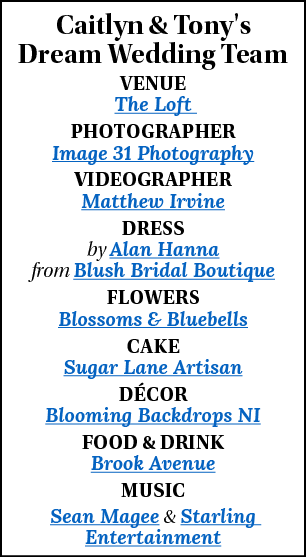 Caitlyn & Tony's Dream Wedding Team Venue The Loft Photographer Image 31 Photography Videographer Matthew Irvine Dres   