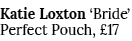 Katie Loxton ‘Bride’ Perfect Pouch, £17