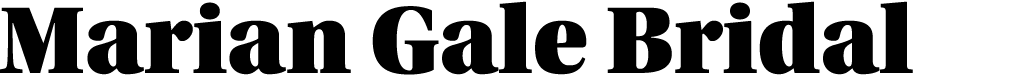 Marian Gale Bridal