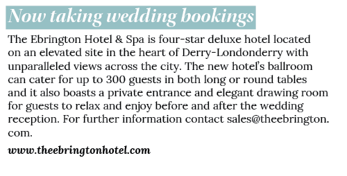 Now taking wedding bookings The Ebrington Hotel & Spa is four star deluxe hotel located on an elevated site in the he...