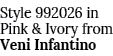 Style 992026 in Pink & Ivory from Veni Infantino