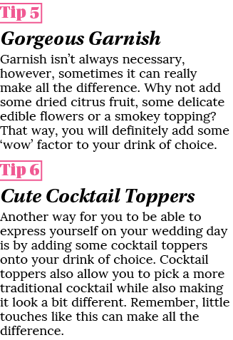 Tip 5 Gorgeous Garnish Garnish isn’t always necessary, however, sometimes it can really make all the difference. Why ...