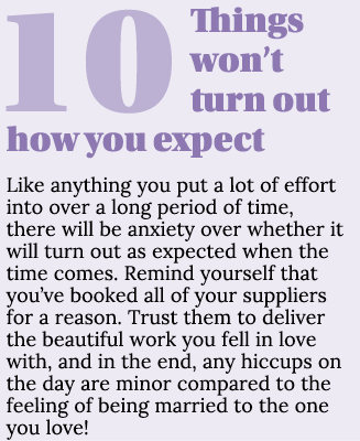 10 Things won’t turn out how you expect Like anything you put a lot of effort into over a long period of time, there ...