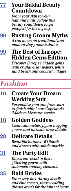 77 Your Bridal Beauty Countdown From your skin to your hair and nails, follow this beauty countdown to get prepped fo   