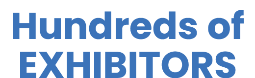 Hundreds of exhibitors