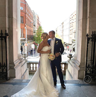 Wedding at Dublin City Hall, Ireland By Eva Power Photography 
