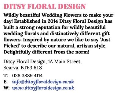 Ditsy Floral Design Wildly beautiful Wedding Flowers to make your day  Established in 2014 Ditsy Floral Design has bu   