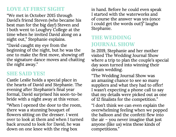 Love At First Sight  We met in October 2015 through David s friend Steven (who became his best man for the big day )    