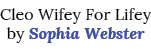 Cleo Wifey For Lifey by Sophia Webster