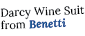 Darcy Wine Suit from Benetti