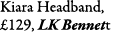 Kiara Headband, £129, LK Bennett