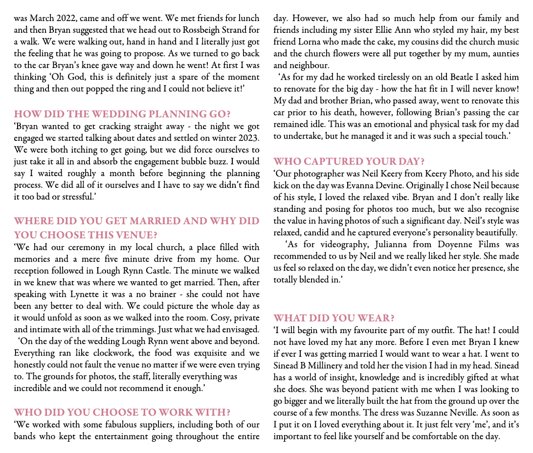was March 2022, came and off we went. We met friends for lunch and then Bryan suggested that we head out to Rossbeigh...