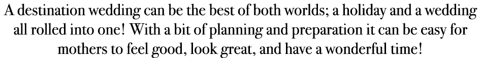 A destination wedding can be the best of both worlds; a holiday and a wedding all rolled into one! With a bit of plan...