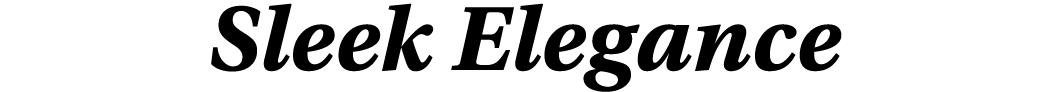 Sleek Elegance