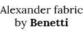 Alexander fabric by Benetti