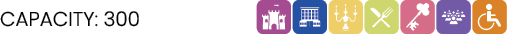 CAPACITY: 300 ￼ ￼ ￼ ￼ ￼ ￼ ￼