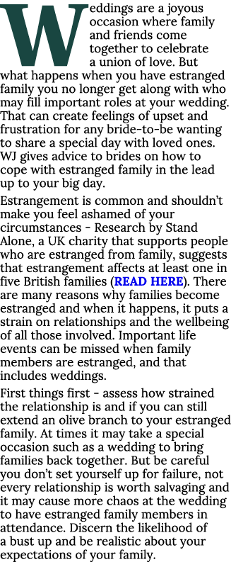 Weddings are a joyous occasion where family and friends come together to celebrate a union of love. But what happens ...