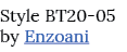 Style BT20-05 by Enzoani