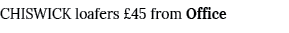 CHISWICK loafers  45 from Office 