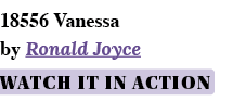18556 Vanessa by Ronald Joyce WATCH IT IN ACTION