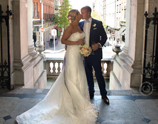 Wedding at Dublin City Hall, Ireland By Eva Power Photography 