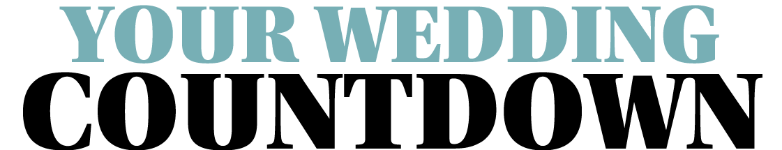 Your wedding countdown