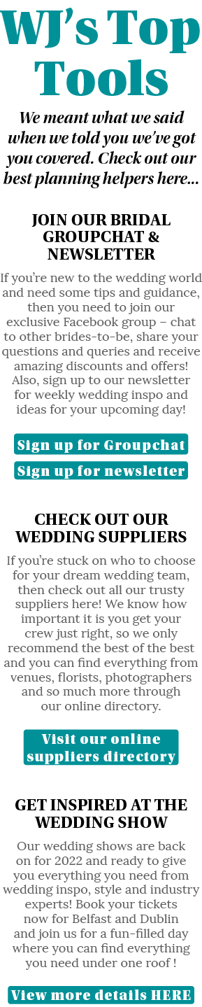 WJ s Top Tools We meant what we said when we told you we ve got you covered  Check out our best planning helpers here   