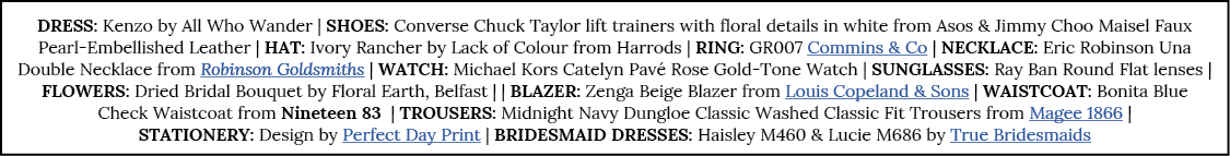 Dress: Kenzo by All Who Wander   SHOES: Converse Chuck Taylor lift trainers with floral details in white from Asos &    