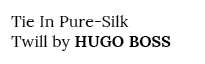 Tie In Pure-Silk Twill by HUGO BOSS