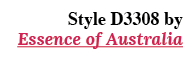 Style D3308 by Essence of Australia 
