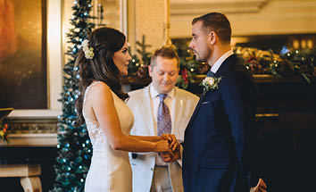 Simple Tapestry Wedding Photography  Humanist Wedding Photographers Northern Ireland  