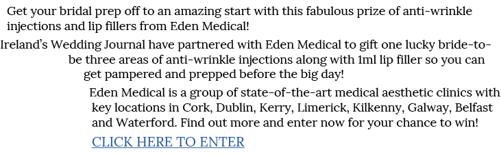 Get your bridal prep off to an amazing start with this fabulous prize of anti-wrinkle injections and lip fillers from   