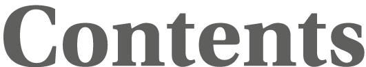 Contents