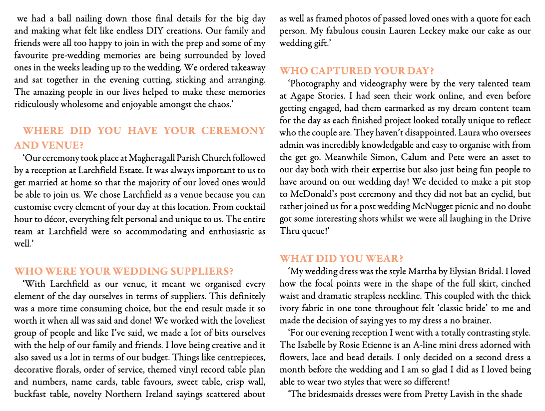 we had a ball nailing down those final details for the big day and making what felt like endless DIY creations. Our f...