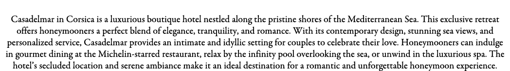 Casadelmar, Corsica Casadelmar in Corsica is a luxurious boutique hotel nestled along the pristine shores of the Medi...