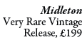 Midleton Very Rare Vintage Release, £199