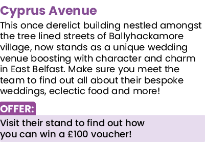 Cyprus Avenue This once derelict building nestled amongst the tree lined streets of Ballyhackamore village, now stand   