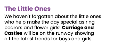 The Little Ones We haven t forgotten about the little ones who help make the day special as ring bearers and flower g   