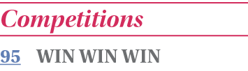 Competitions 95 WIN WIN WIN