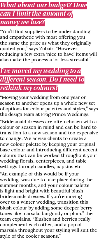 What about our budget  How can I limit the amount of money we lose   You ll find suppliers to be understanding and em   