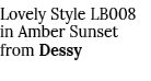 Lovely Style LB008 in Amber Sunset from Dessy 