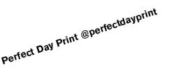 Perfect Day Print  perfectdayprint