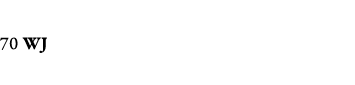 70 WJ